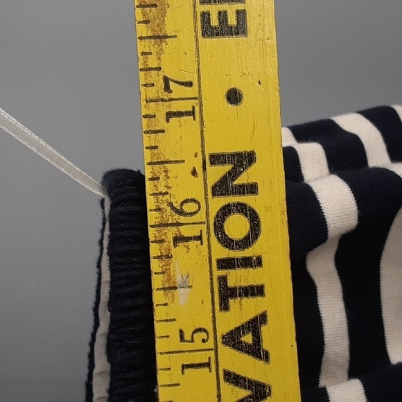 J. CREW Women's One Shoulder Striped Ruffle Blouse - Picture 5 of 9